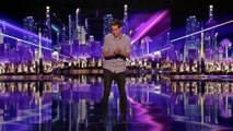 AGT 2016 - Blake Vogt: Magician Rips and Eats the Judges' Money