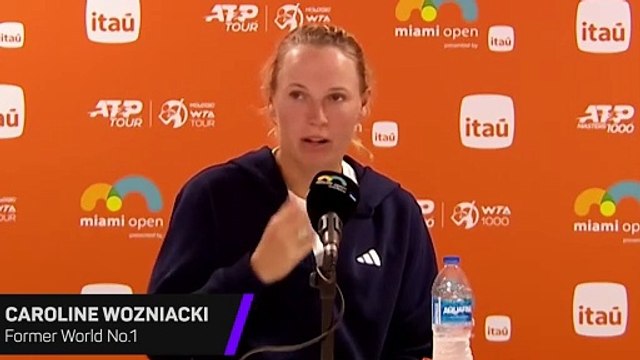 WTA - Miami 2024 - Caroline Wozniacki : J'ai toujours apprécié Simona Halep, nous avons toujours eu une bonne relation, mais j'ai toujours été très franche sur la question du dopage et sur ce que j'en pense