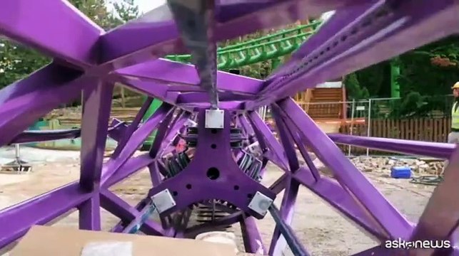 La nuova attrazione di Gardaland sar? una Drop and Twist Tower