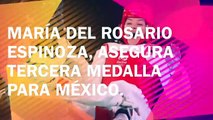 María del Rosario Asegura MEDALLA DE PLATA en Taekwondo RÍO 2016