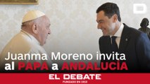 Moreno invita al Papa a visitar Andalucía durante su reunión en el Vaticano: «Ha sido un día muy especial»