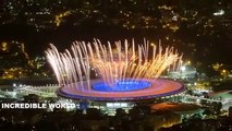 #Rio2016 Fuegos artificiales de la ceremonia de Apertura de Rio 2016