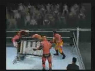 #1 Contender IC Title - Benoit vs Rock vs Goldberg vs Savage