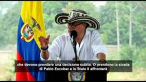 Presidente Colombia a dissidenti Farc: pace o fate la fine di Escobar