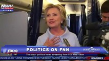 #HACKINGHILLARY AGAIN! This Time Coughing Fit Is On Her New Plane