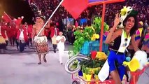 Chico con Bandera de Tonga la Sensación en Rio2016