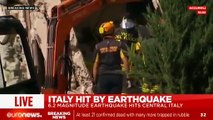 Varios muertos tras el terremoto de 6,2 grados de magnitud en Italia