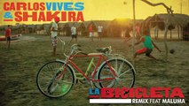 Carlos Vives, Shakira  ft. Maluma - La Bicicleta (Audio Oficial)