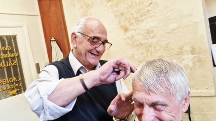 Popular barber retires after 41 years in the West Sussex village of Petworth
