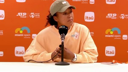 WTA - Miami 2024 - Naomi Osaka, une des mamans de la WTA : "Je ne suis pas dans une discussion de groupe si c'est ce que vous demandez (rires)"