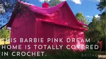 #VIRAL - Hermosa casa de los Sueños de Barbie cubierta con Crochet