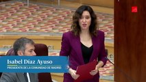 Discusión en la Asamblea de Madrid
