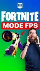 Avoir le mode FPS sur FORTNITE