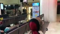 VIDEOO - Pánico y el caos por Alerta de seguridad en el aeropuerto JFK