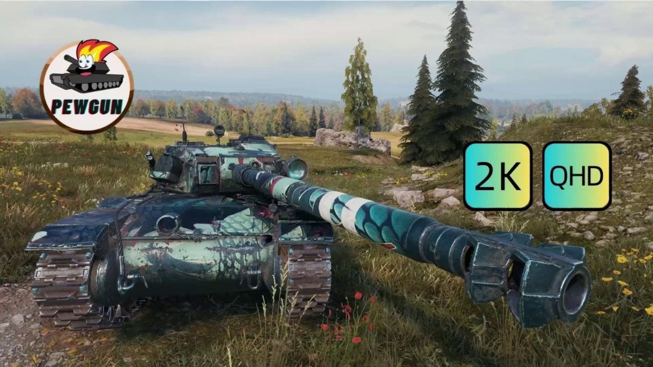 BAT.-CHÂTILLON BOURRASQUE 驚險刺激的戰車戰鬥！ | 8 kills 7k dmg | world of tanks |  @pewgun77 ​