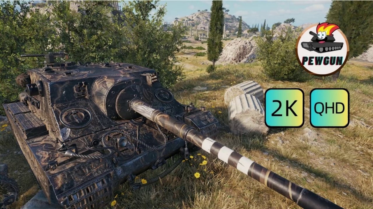 TURTLE MK. I 挑戰極限的戰車對決！ | 7 kills 9k dmg | world of tanks |  @pewgun77