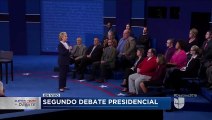 Los candidatos presidenciales comienzan un debate controversial