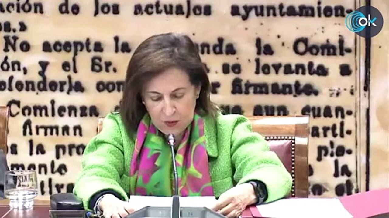Robles rechaza recuperar la ‘mili’ como ha hecho Dinamarca para las mujeres ante la amenaza rusa