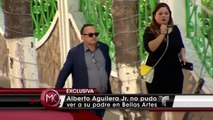 Hijo mayor de Juan Gabriel rompió en llanto en el funeral