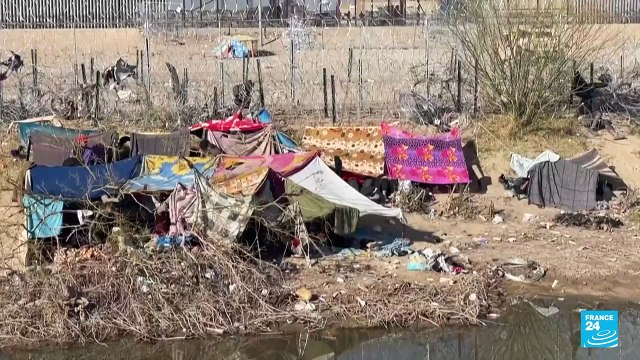 Migrantes, varados en la frontera con Estados Unidos por incertidumbre sobre ley 'SB4'