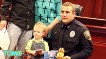 Cop saves kid caught on camera
