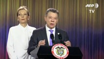 Santos dedica Nobel a pueblo de Colombia