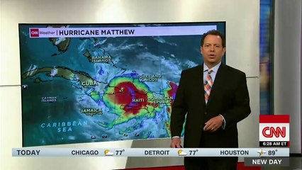 Evacuaciones en los Estados Unidos comienzan por huracán Matthew