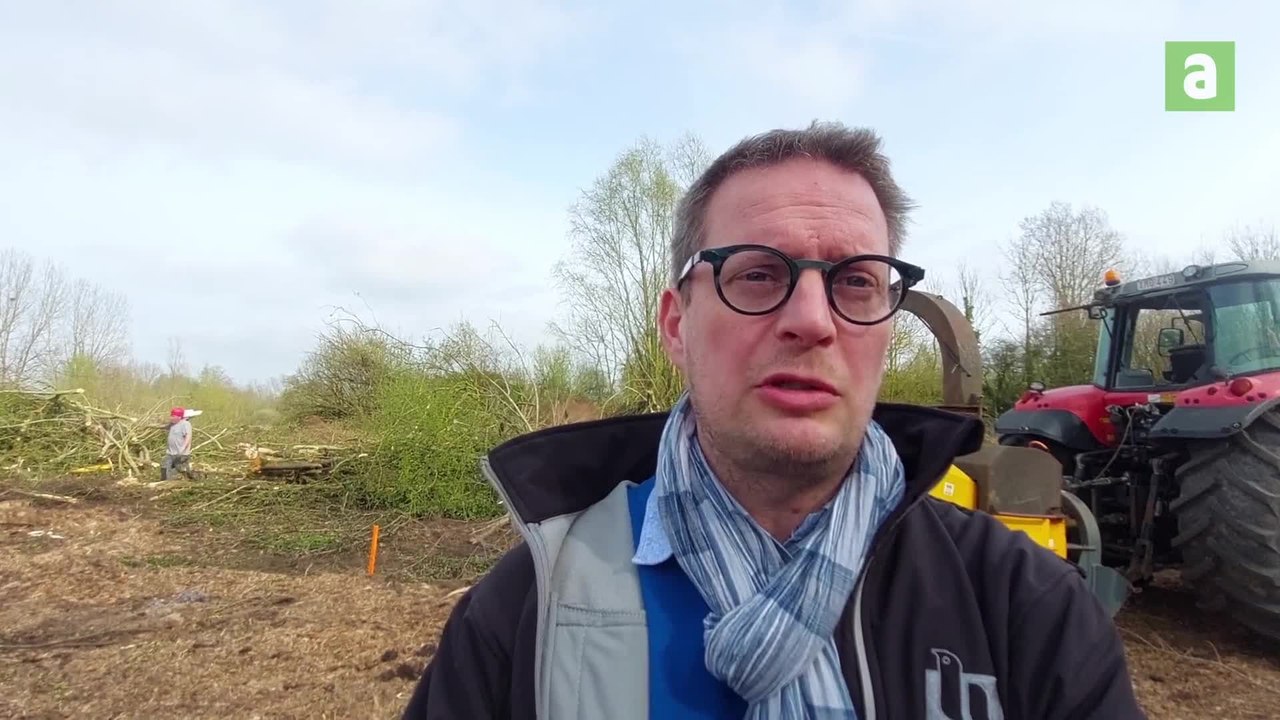 Tournai : une digue en construction pour ceinturer le rieu d'Amour
