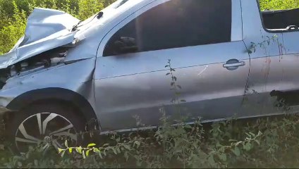 Acidente com animais na PB que liga as cidades de São Bento a Brejo do Cruz