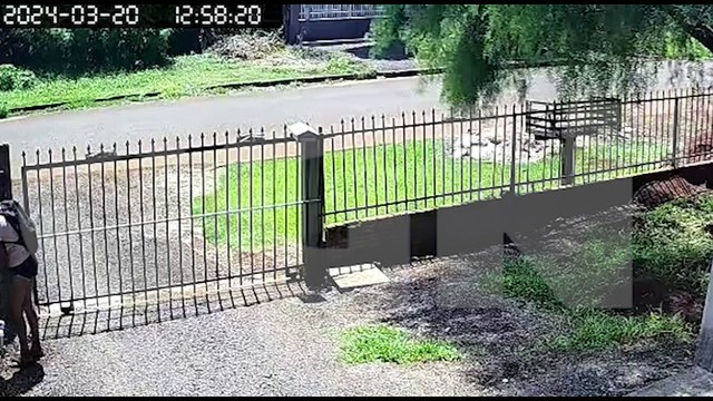 Câmera flagra invasão em residência no Cascavel Velho