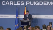 Puigdemont confirma que se presentará como candidato de Junts a las elecciones catalanas el 12 de mayo