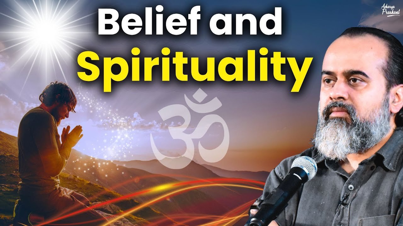 Belief has no place in real spirituality || Acharya Prashant, at SPIT Mumbai (2022)
