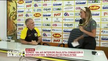 Eduardo Baptista fala sobre saída de Rômulo e a decisão contra Palmeiras