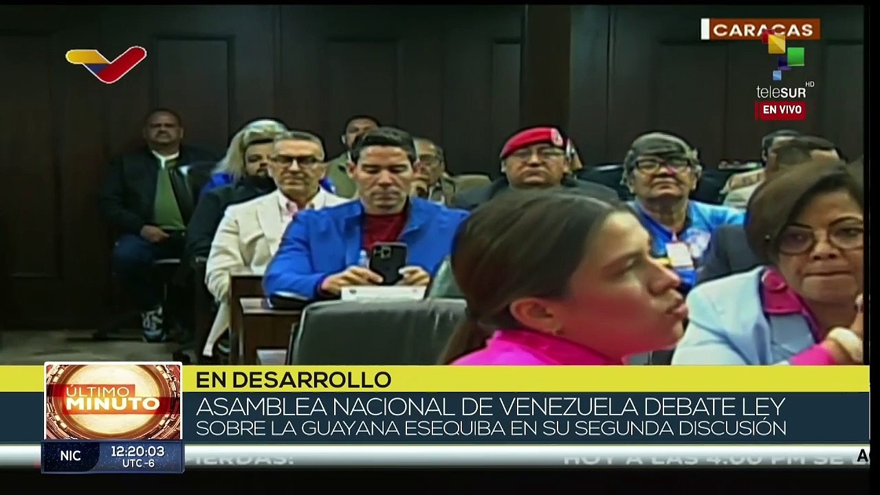 Asamblea Nacional De Venezuela Aprobó Ley En Defensa Del Esequibo Vídeo Dailymotion 6344