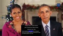 Merry Christmas from President Obama and First Lady Michelle Obama