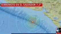 Fuerte sismo sacude a El Salvador
