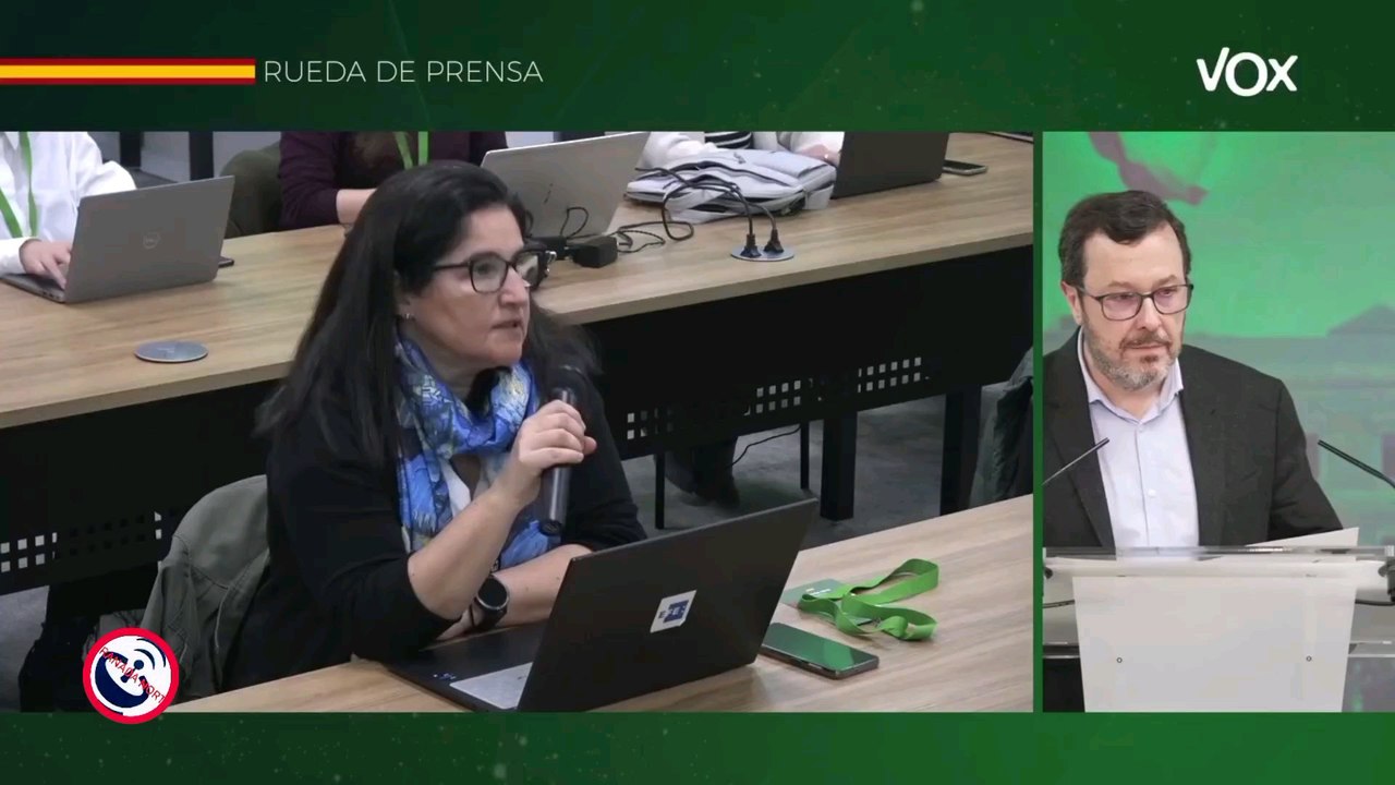 Rueda de prensa de VOX