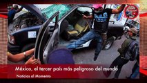 México, el tercer país más peligroso del mundo