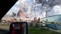 Explosion at Fireworks Market in Mexico