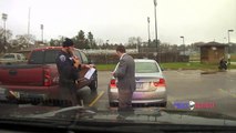 Police Officer Helps Speeding Student Tie His Tie