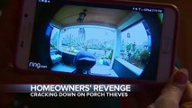 Homeowners Fight Back Against Thieves Stealing Packages From Porches
