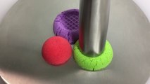 Very Satisfying and Relaxing Kinetic Sand ASMR 291, drop and squish