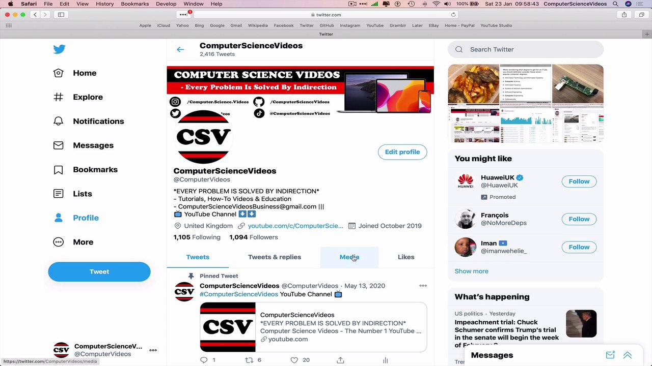 How to DIRECTLY save Twitter Photos to Your Photos Application On a Mac | New