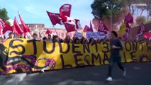 شاهد: مظاهرة لإحياء ذكرى ضحايا المافيا الإيطالية في روما