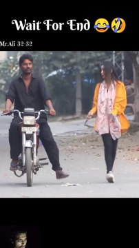 fake girl bike lift prank || #shorts #prank #prankvideo #comedy #Funny