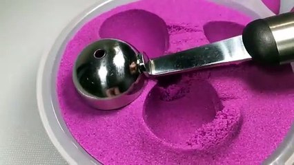 Very Satisfying Kinetic Sand Cutting and Scooping Video - Sand Tagious_2
