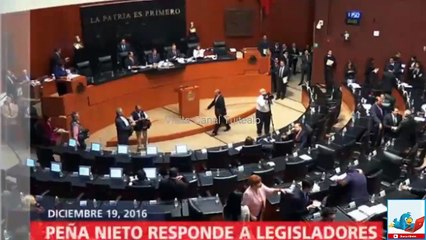 Peña Nieto responde preguntas parlamentarias por Cuarto Informe