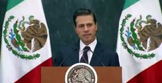 Peña Nieto habla del gasolinazo desde Los Pinos