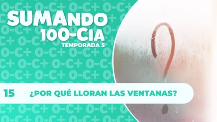 15 ¿POR QUÉ LLORAN LAS VENTANAS?