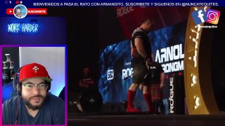 VIDEO REACCION ARNOLD CLASSIC 2024 UK STRONGMAN FINAL